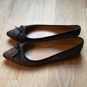 Banana Republic Calf Hair Flats